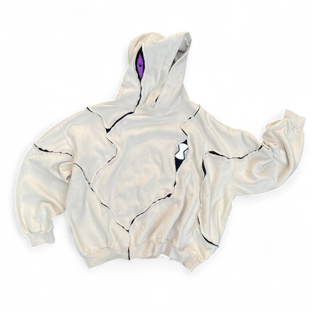 B 10 Ghost Freak Hoodie