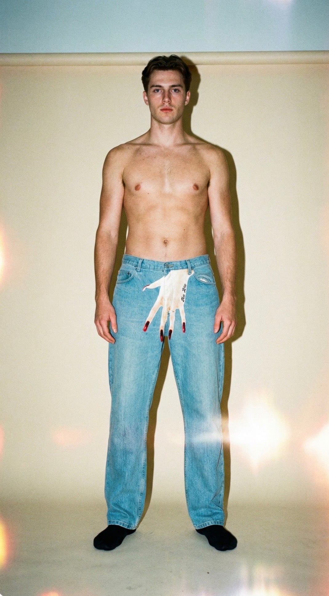 Hand Series Denim - Ivory Hand